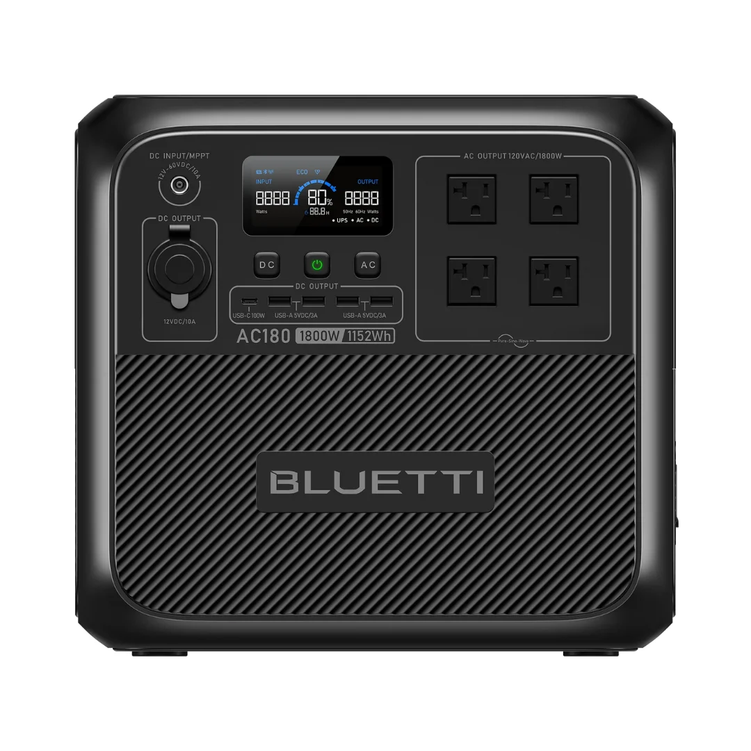 Bluetti Portable Power Station 1800W – AC180P