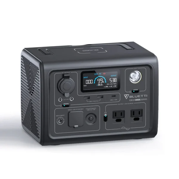 Bluetti Portable Power Station 600W - EB3A
