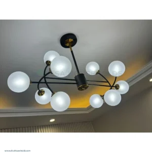 10 Balls Modern Chandelier