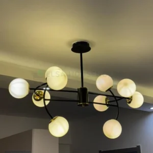 10 Balls Modern Chandelier