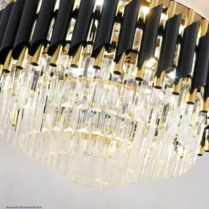 Ceiling Fan Crystal Chandelier