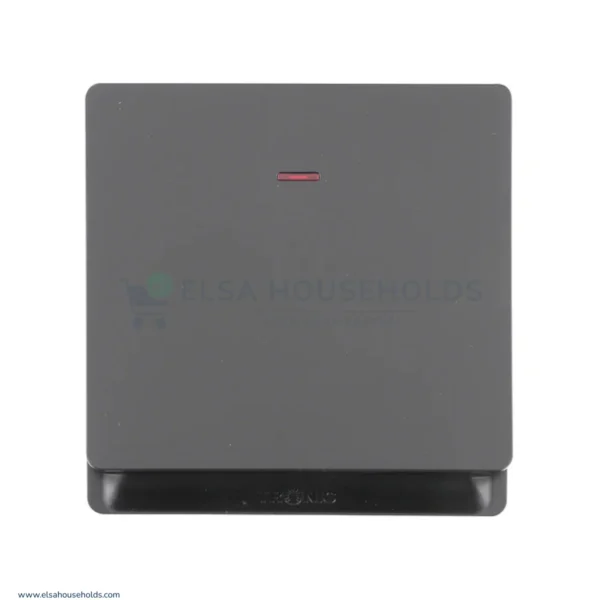 Grey Double Pole Switch – 20A