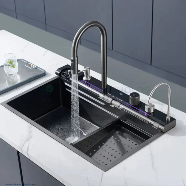 Smart Multi Function Stainless Steel Kitchen Sink - Image 2