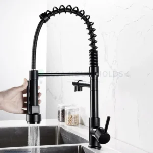 Pull Down 360° Kitchen Faucet – Single Handle Sink Mixer Tap