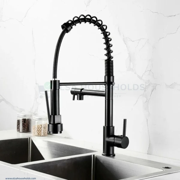 Pull Down 360° Kitchen Faucet – Single Handle Sink Mixer Tap - Image 2