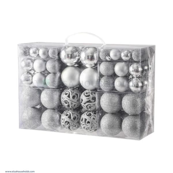 100PCS Christmas Ball Ornaments Set for Christmas Tree