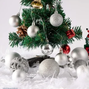 100PCS Christmas Ball Ornaments Set for Christmas Tree