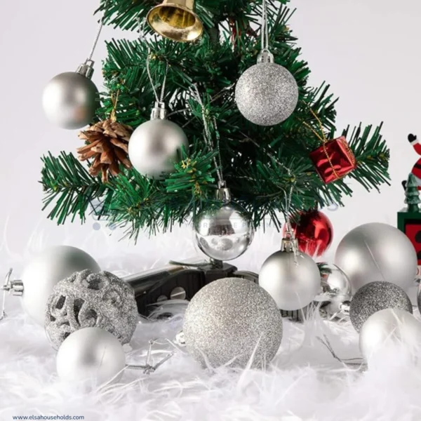 100PCS Christmas Ball Ornaments Set for Christmas Tree - Image 3