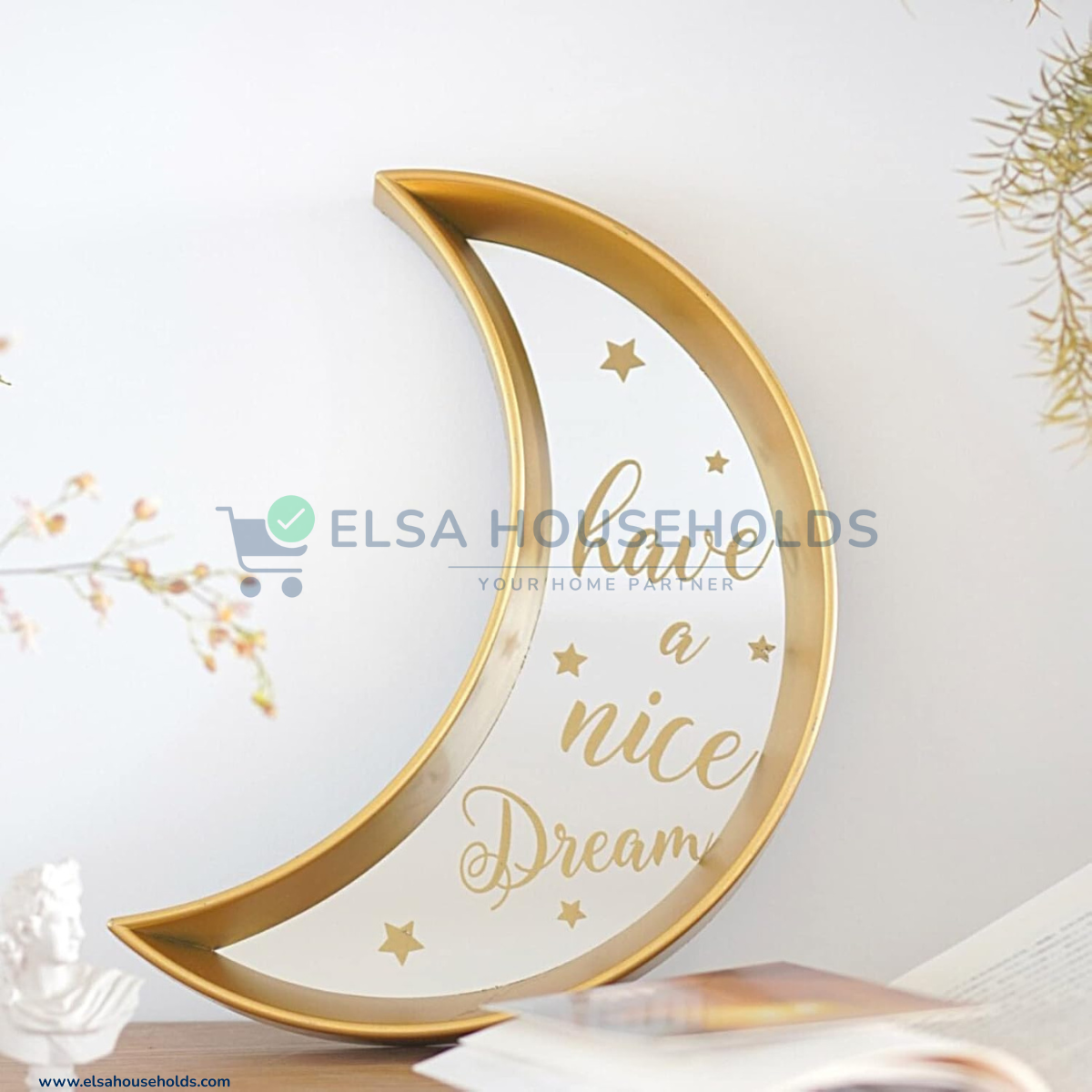 Crescent Moon Decorative Mirror 1 Crescent Moon Decorative Mirror