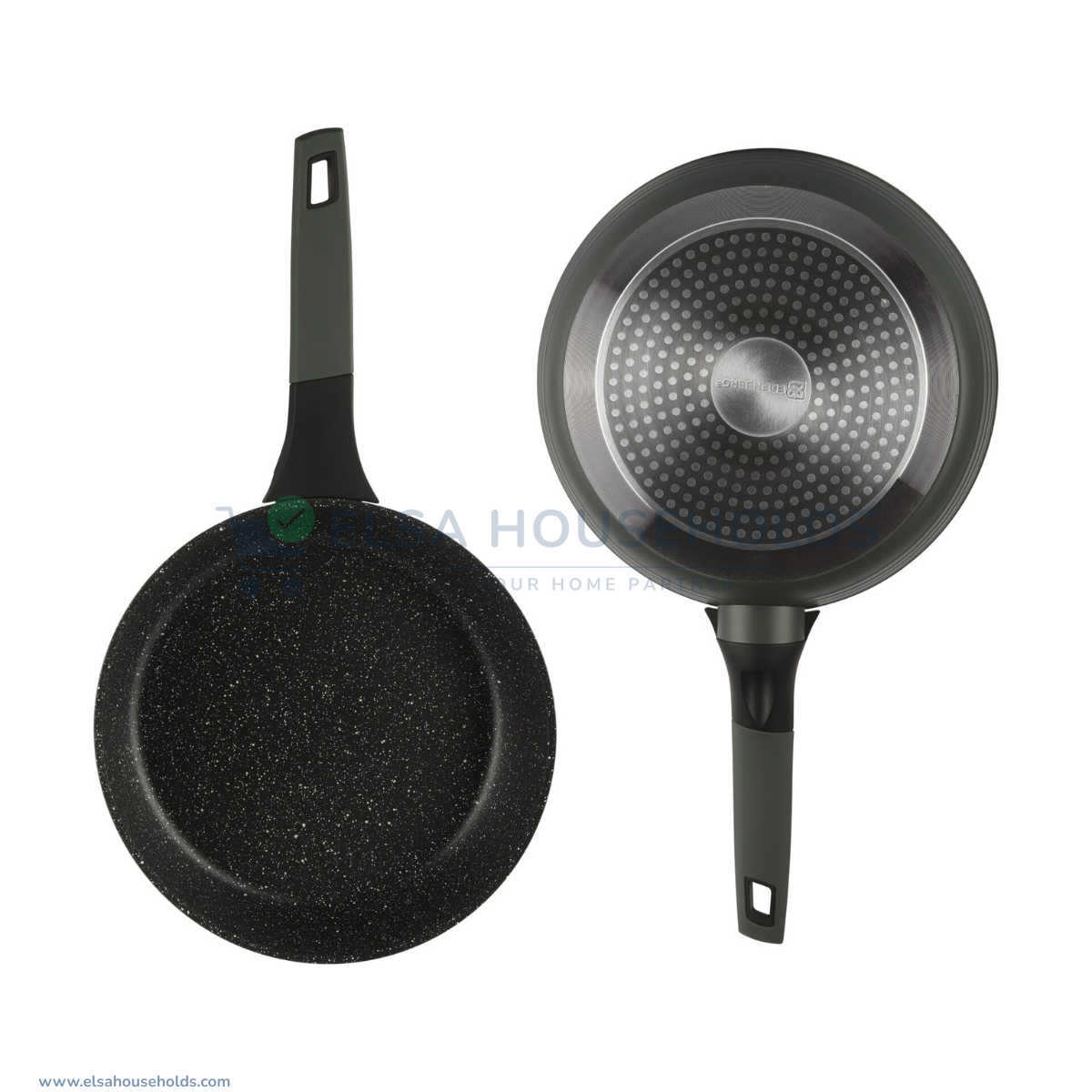 Edenberg 12pc Marble Cookware Set 4 Edenberg 12pc Marble Cookware Set - Image 4