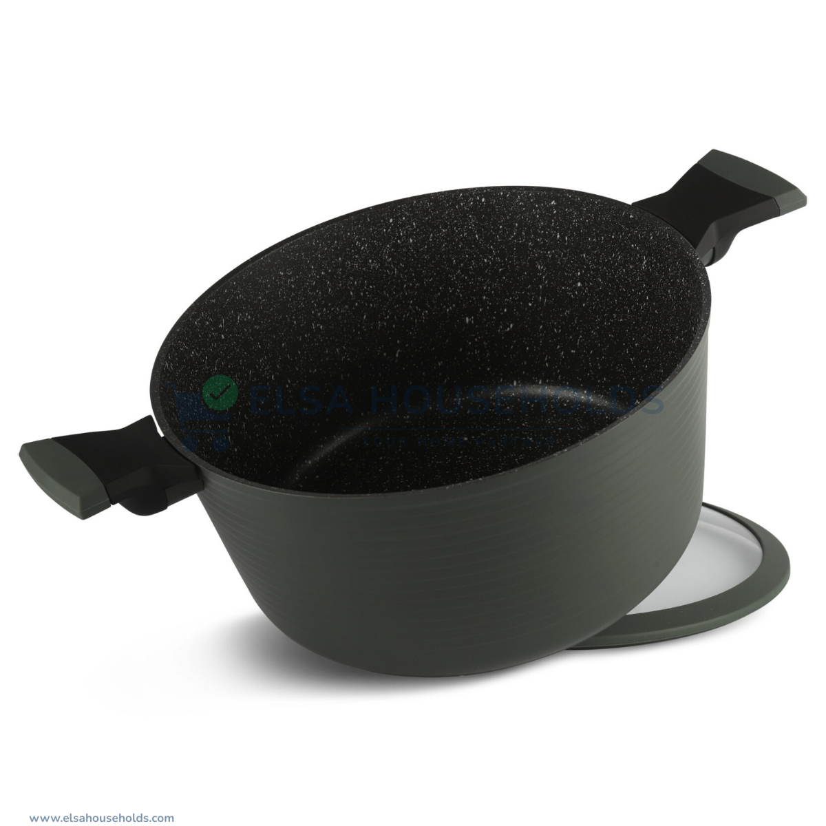 Edenberg 12pc Marble Cookware Set 5 Edenberg 12pc Marble Cookware Set - Image 5