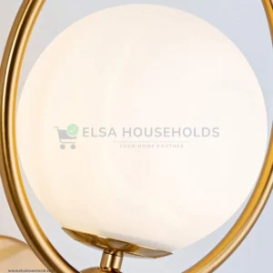 Glass Bowl Wall Sconces Light - Gold
