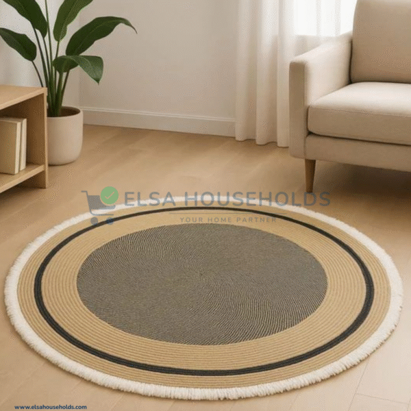 Nordic Aesthetic Modern Customized Woven Mat