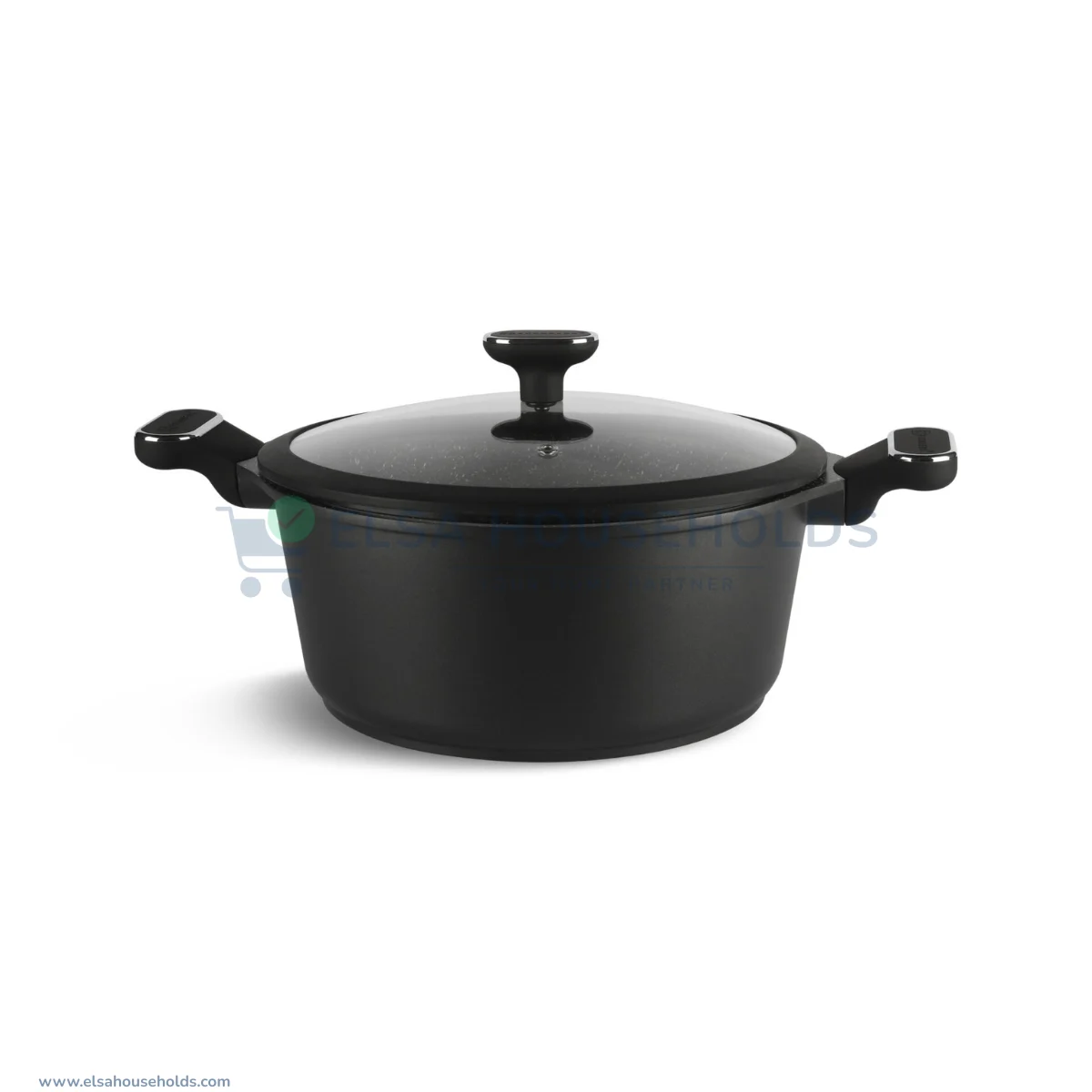 10-Piece Edenberg Cookware Granite Set 5 10-Piece Edenberg Cookware Granite Set - Image 5