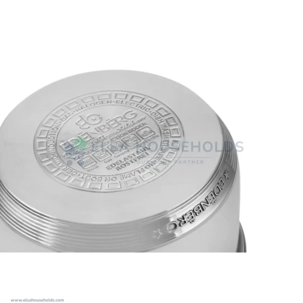 12-Piece Edenberg Stainless Steel Cookware