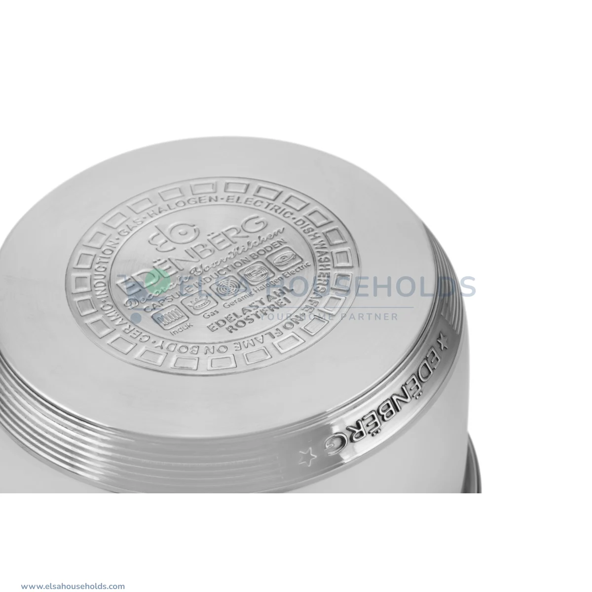 12-Piece Edenberg Stainless Steel Cookware 8 12-Piece Edenberg Stainless Steel Cookware - Image 8